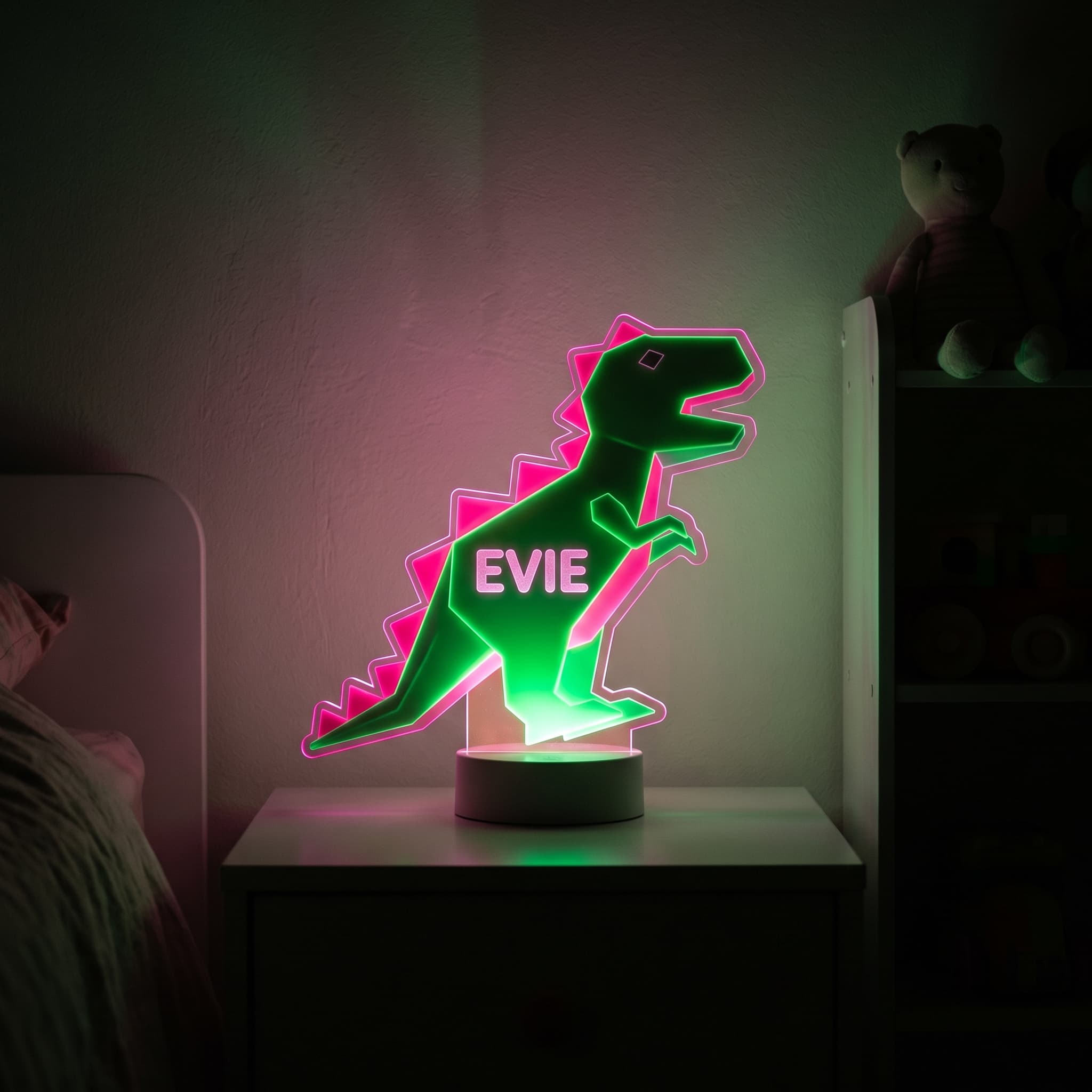 Fluoro dinosaur nightlight